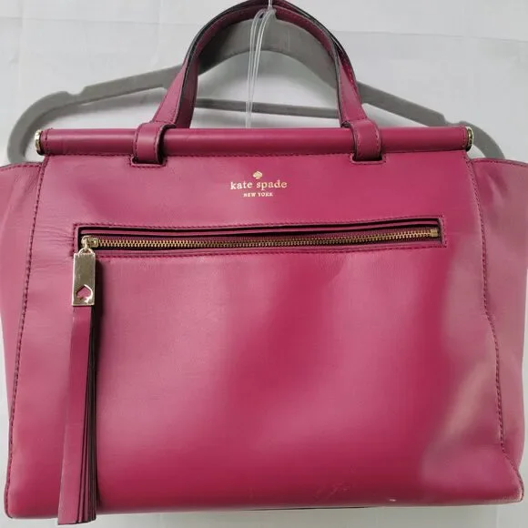 Kate Spade Small Cherise Top Handle Royal Place Pink Satchel Shoulder Crossbody - Picture 6 of 12
